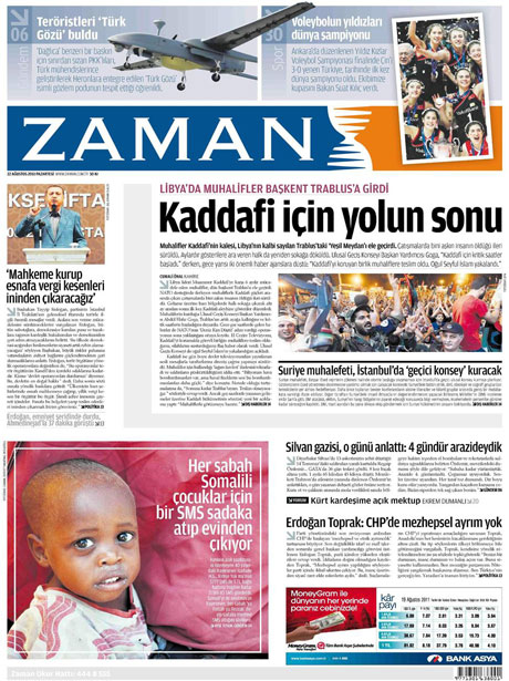 Günün önemli gazete manşetleri (22.08.11) galerisi resim 25