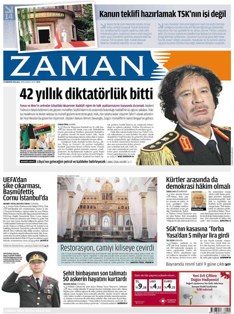 Günün önemli gazete manşetleri (23.08.11) galerisi resim 26