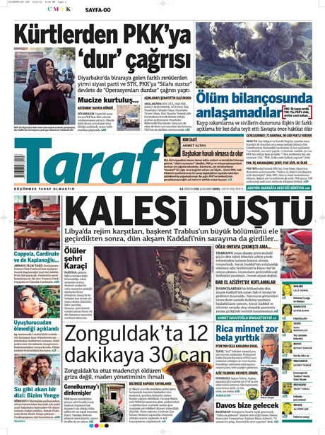 Günün önemli gazete manşetleri (24.08.11) galerisi resim 19