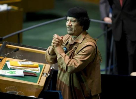 Kaddafi'den Kitapçık Şov galerisi resim 9