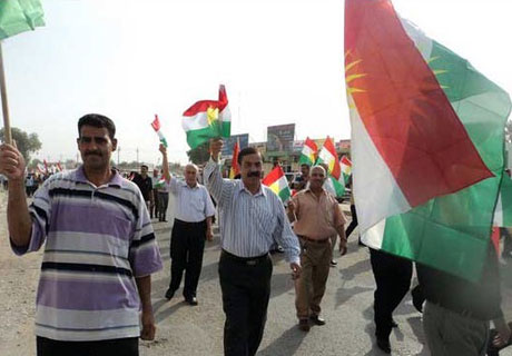 Kürdistan bayrağı için binler sokakta galerisi resim 1