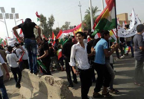 Kürdistan bayrağı için binler sokakta galerisi resim 13