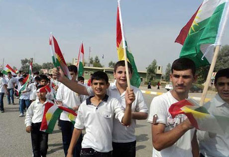 Kürdistan bayrağı için binler sokakta galerisi resim 19