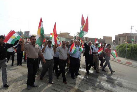 Kürdistan bayrağı için binler sokakta galerisi resim 2