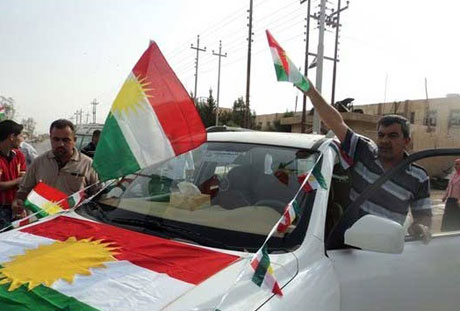 Kürdistan bayrağı için binler sokakta galerisi resim 21