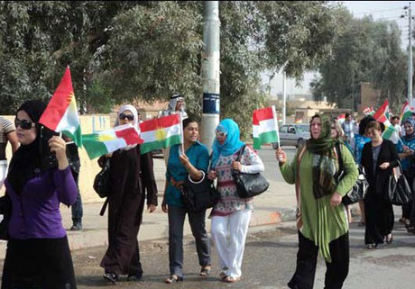 Kürdistan bayrağı için binler sokakta galerisi resim 4