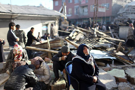 Van'da şiddetli deprem galerisi resim 86