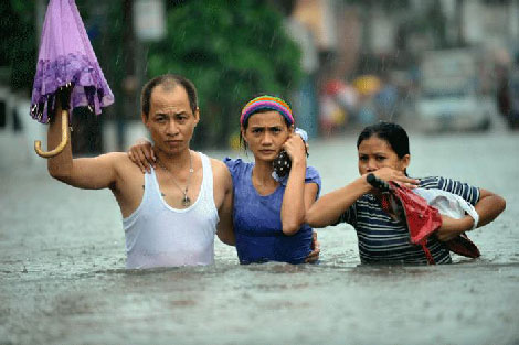 Filipinlerdeki Sel Felaketi galerisi resim 4