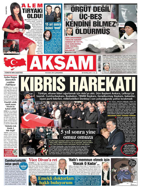 Manşetlerde Hrant Dink kararına tepki var galerisi resim 1
