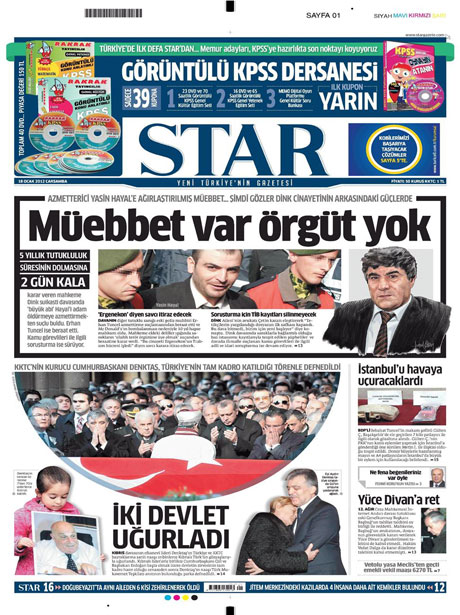 Manşetlerde Hrant Dink kararına tepki var galerisi resim 15