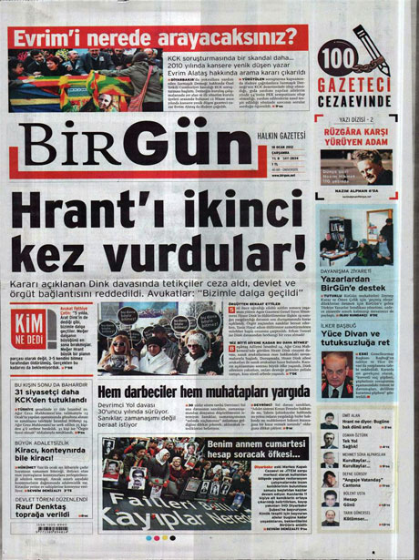 Manşetlerde Hrant Dink kararına tepki var galerisi resim 2