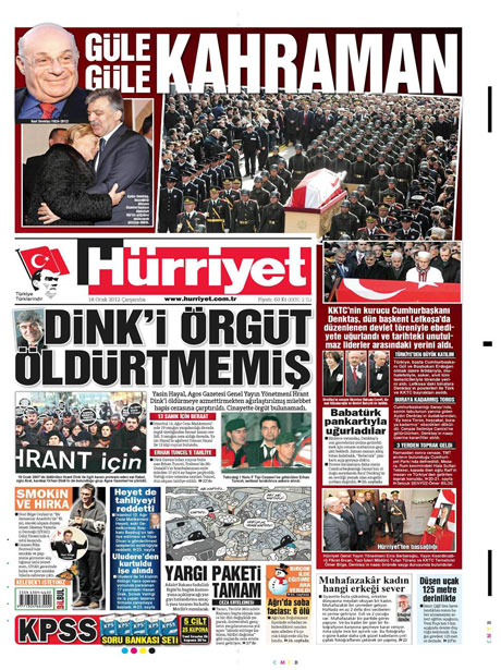 Manşetlerde Hrant Dink kararına tepki var galerisi resim 7