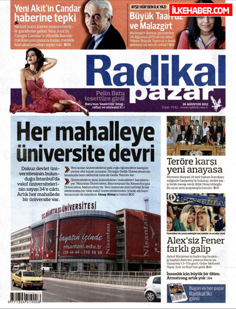 Gazetelerin bugünkü manşetleri ( 25/8) galerisi resim 17