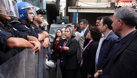 BDP'li Vekillere biber gazlı müdahale galerisi resim 11