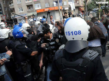 BDP'li Vekillere biber gazlı müdahale galerisi resim 13