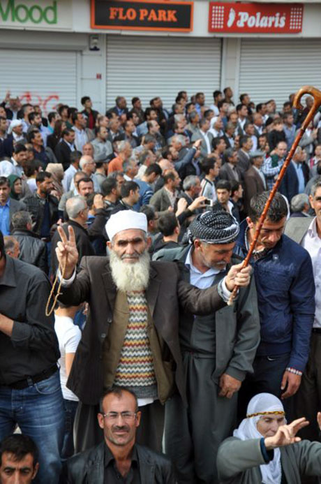 Nusaybin'de-Rojava'da duvar protesto edildi galerisi resim 57