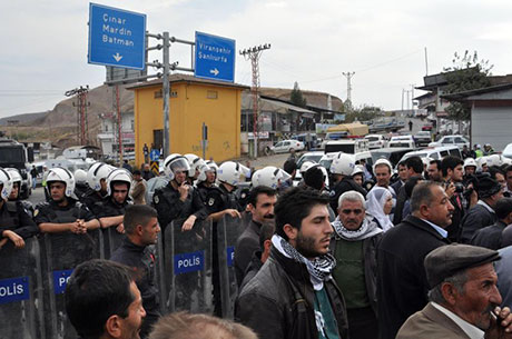 Nusaybin'de-Rojava'da duvar protesto edildi galerisi resim 61