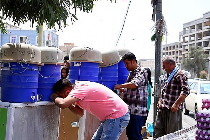 Federal Kürdistan'da cehennem sıcakları galerisi resim 2