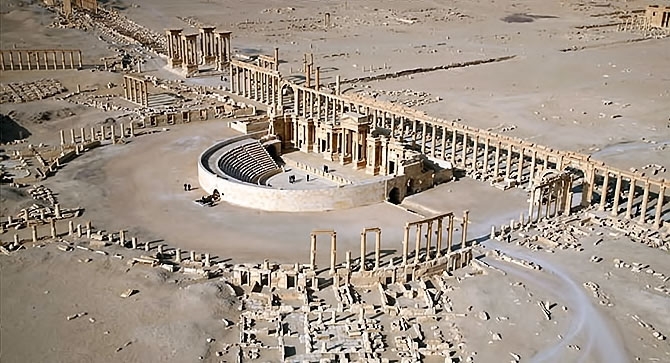 Fotoğraflarla Palmyra antik kenti galerisi resim 1