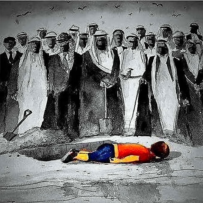 Dünya çizerlerinden 'kıyıya vuran insalık' galerisi resim 13