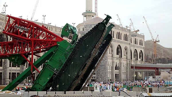 Fotoğraflarla Kabe'de vinç kazası galerisi resim 6