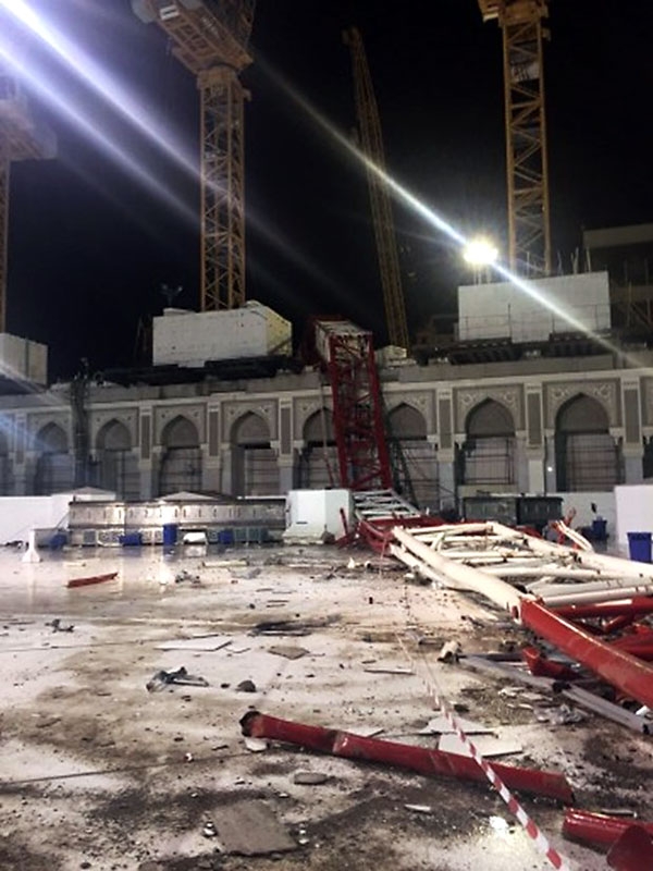 Fotoğraflarla Kabe'de vinç kazası galerisi resim 65