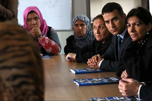 Paris Belediye Başkanı Hewler'de sığınmacı'larla galerisi resim 12