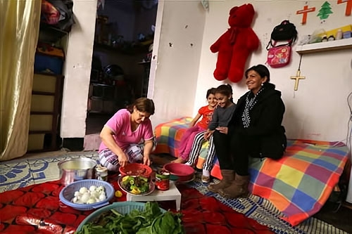 Paris Belediye Başkanı Hewler'de sığınmacı'larla galerisi resim 7