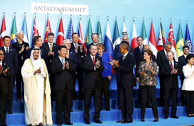 Reuters objektifinden Antalya’daki G-20 zirvesi galerisi resim 17