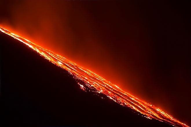 Sessizliğini bozan Etna'dan eşsiz görüntüler galerisi resim 7