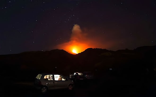 Sessizliğini bozan Etna'dan eşsiz görüntüler galerisi resim 9