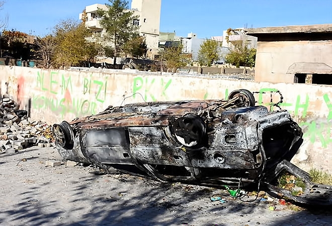 Çatışmalar sonrası Nusaybin’den çarpıcı kareler galerisi resim 11