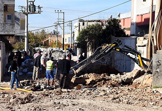 Çatışmalar sonrası Nusaybin’den çarpıcı kareler galerisi resim 12