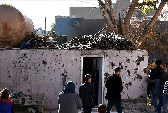 Çatışmalar sonrası Nusaybin’den çarpıcı kareler galerisi resim 13