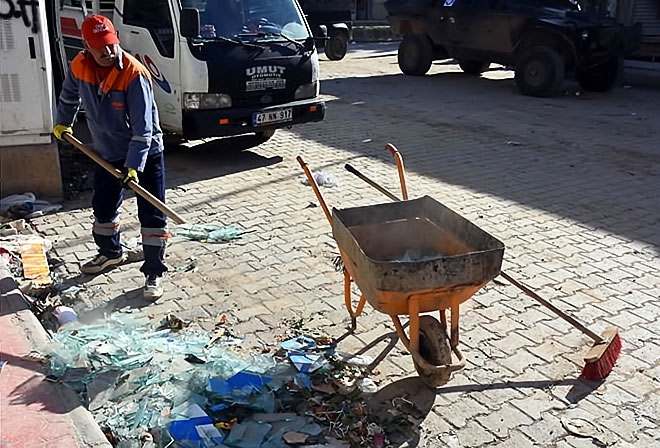 Çatışmalar sonrası Nusaybin’den çarpıcı kareler galerisi resim 4