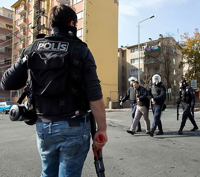 Diyarbakır’da 'Sur' protestosunda olaylar çıktı galerisi resim 20