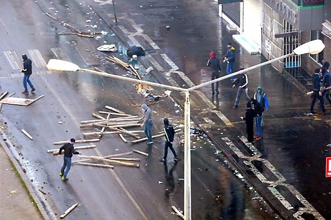 Diyarbakır’da 'Sur' protestosunda olaylar çıktı galerisi resim 29