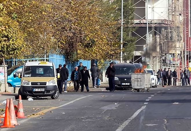 Diyarbakır’da 'Sur' protestosunda olaylar çıktı galerisi resim 30