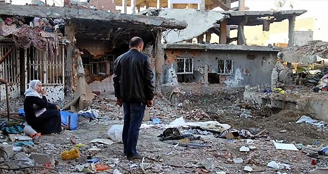Fotoğraflarla Cizre'de yasak sonrası ilk gün galerisi resim 44