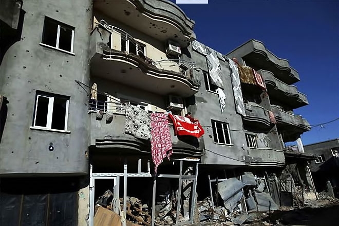 Fotoğraflarla Cizre'de yasak sonrası ilk gün galerisi resim 45