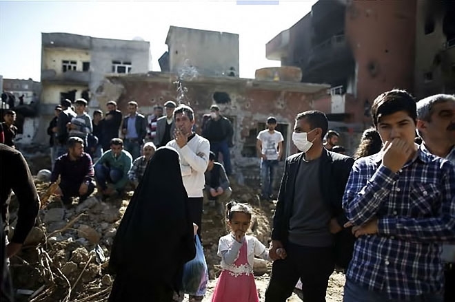 Fotoğraflarla Cizre'de yasak sonrası ilk gün galerisi resim 51