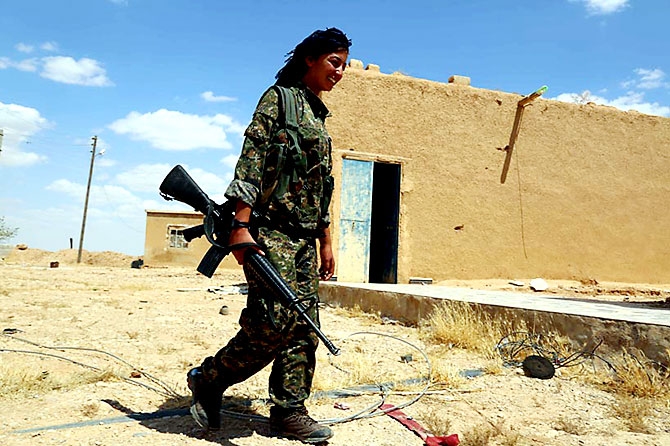 'YPG armalı' ABD askerleri galerisi resim 20