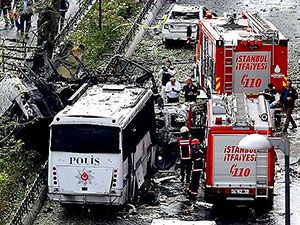 Fotoğraflarla: İstanbul Vezneciler'deki saldırı