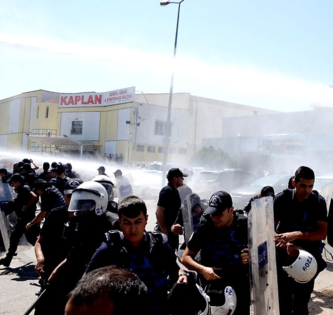 Diyarbakır’da öğretmenlere müdahale galerisi resim 11