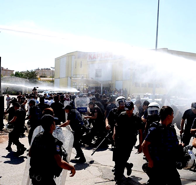 Diyarbakır’da öğretmenlere müdahale galerisi resim 8