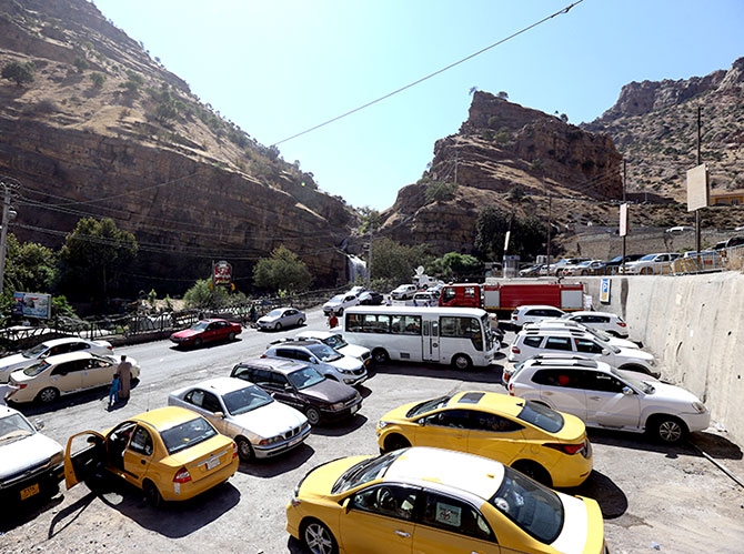 Bayramda binlerce turist Federal Kürdistan'a akın etti galerisi resim 14