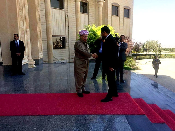 Fotoğraflarla HDP heyetinin Kürdistan ziyareti galerisi resim 12