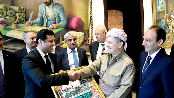 Fotoğraflarla HDP heyetinin Kürdistan ziyareti galerisi resim 15