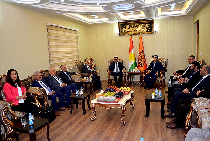 Fotoğraflarla HDP heyetinin Kürdistan ziyareti galerisi resim 25