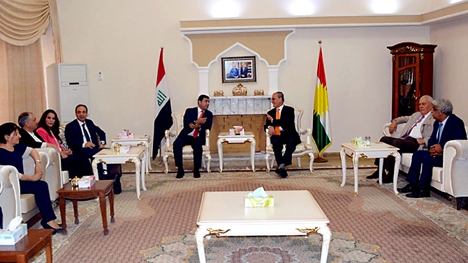 Fotoğraflarla HDP heyetinin Kürdistan ziyareti galerisi resim 34